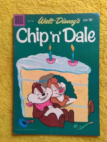 DELL PUBLISHING WALT DISNEY'S CHIP 'N' DALE (No.24) DEC-FEB 1961