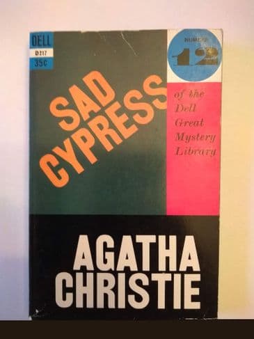 DELL: SAD CYPRESS by Agatha Christie (D-217) (Paperback)