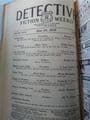 DETECTIVE FICTION WEEKLY VOL CXXIX NO 2 June 1939