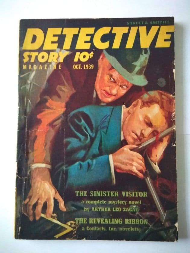 DETECTIVE STORY MAGAZINE VOL CLVIII  NO 6 OCT 1939.