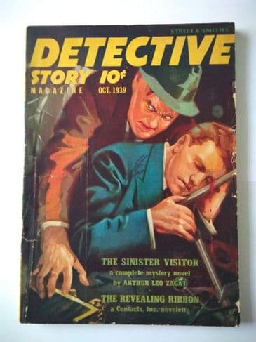 DETECTIVE STORY MAGAZINE VOL CLVIII NO 6 OCT 1939.