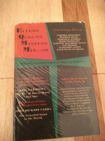 ELLERY QUEEN'S MYSTERY MIX #18 edited by Ellery Queen (Hardback)