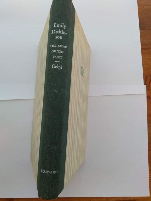 EMILY DICKINSON THE MIND OF THE POET BY ALBERT J GELPI (HARDBACK)