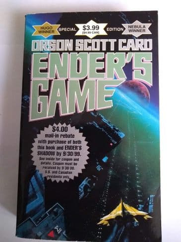 ENDER'S GAME BY ORSON SCOTT CARD. (PAPERBACK)