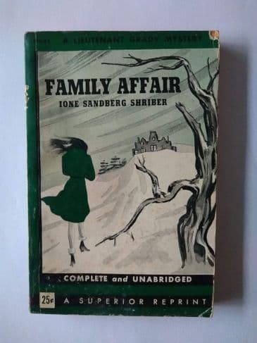FAMILY AFFAIR by IONE SANDBERG SHRIBER  (Paperback)