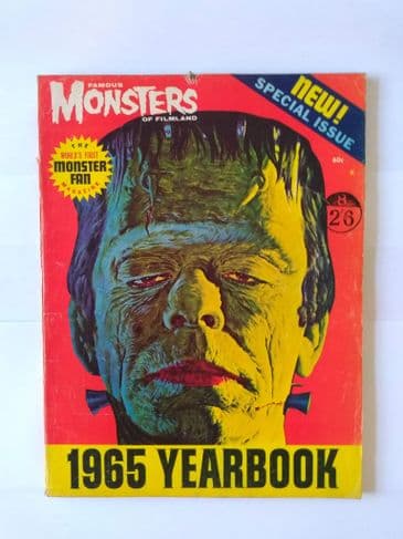 FAMOUS MONSTERS OF FILMLAND 1965 YEARBOOK
