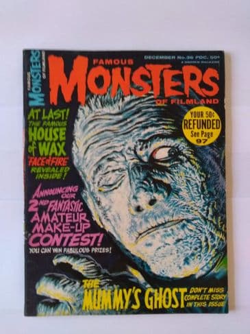 FAMOUS MONSTERS OF FILMLAND December 1965 NO 36