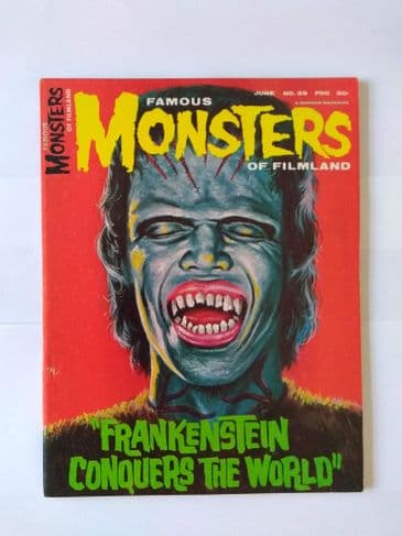 FAMOUS MONSTERS OF FILMLAND June 1966 NO 39