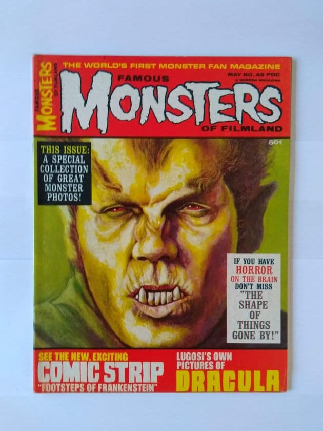 FAMOUS MONSTERS OF FILMLAND May 1968 N0 49