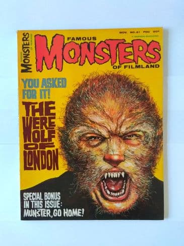 FAMOUS MONSTERS OF FILMLAND November 1966 NO 41