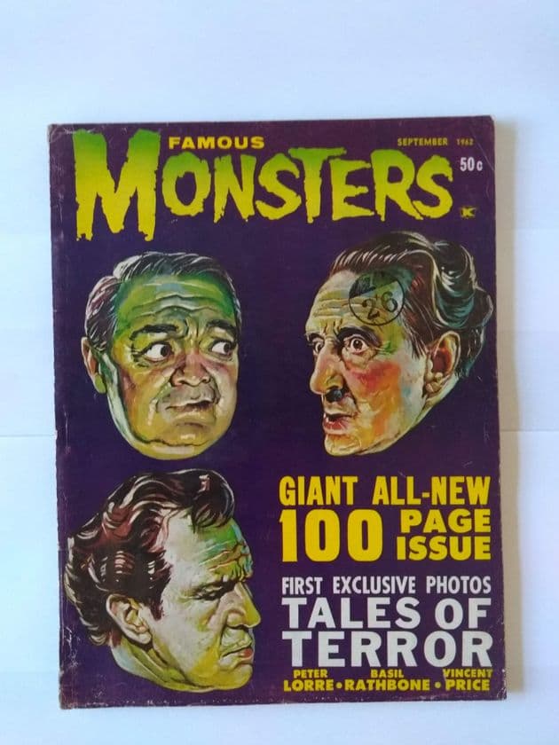 FAMOUS MONSTERS OF FILMLAND September 1962 VOL 4 NO 4