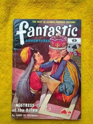 FANTASTIC ADVENTURES NO 10 March 1952  (British Edition)