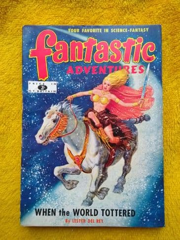 FANTASTIC ADVENTURES NO 11 April 1952 (British Edition)