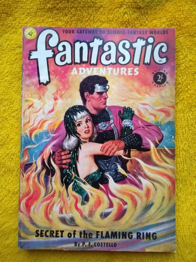FANTASTIC ADVENTURES NO 12  July 1952 (British Edition)