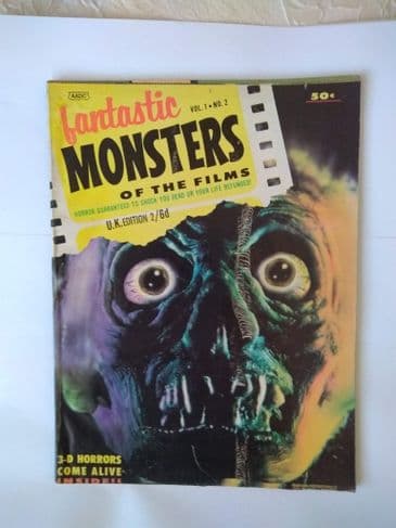 FANTASTIC MONSTERS OF THE FILMS VOL 1 NO 2 1962?