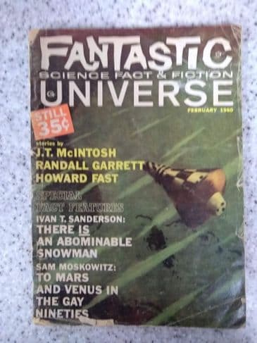 FANTASTIC Universe February 1960 Vol 12 No 4