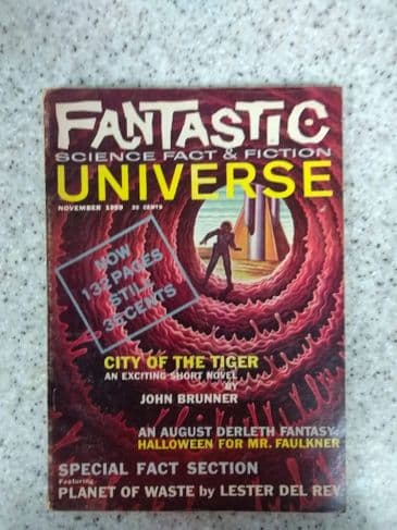 FANTASTIC Universe November 1959 Vol 12  No 1
