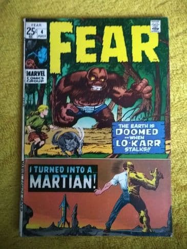 FEAR NO 4  July 1971 (MARVEL COMICS)