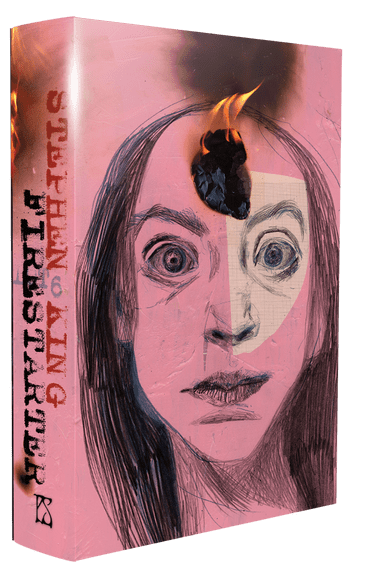 Firestarter (Signed Hardcover) by Stephen King (PC COPY)