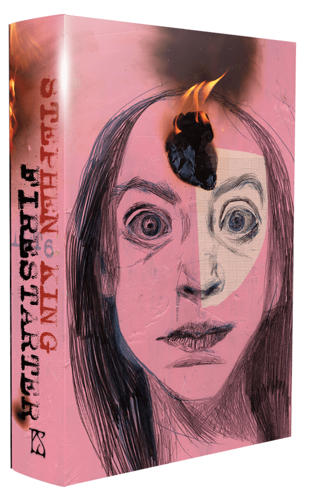 Firestarter (Signed Hardcover) by Stephen King (PC COPY)