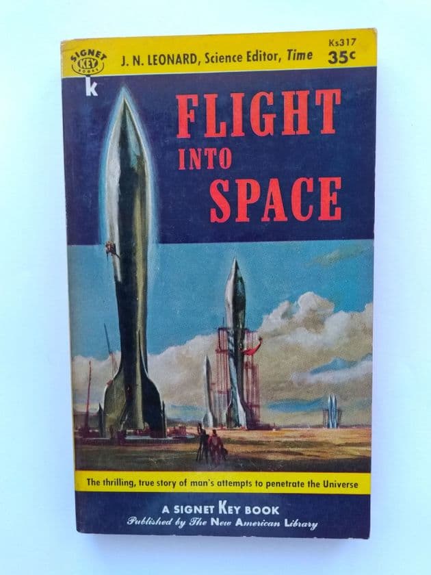 FLIGHT INTO SPACE by J N LEONARD (No.KS 317) (Paperback)