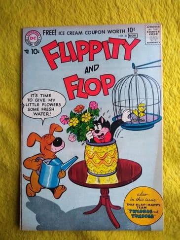 FLIPPITY & FLOP NO 36 OCT - NOV 1957