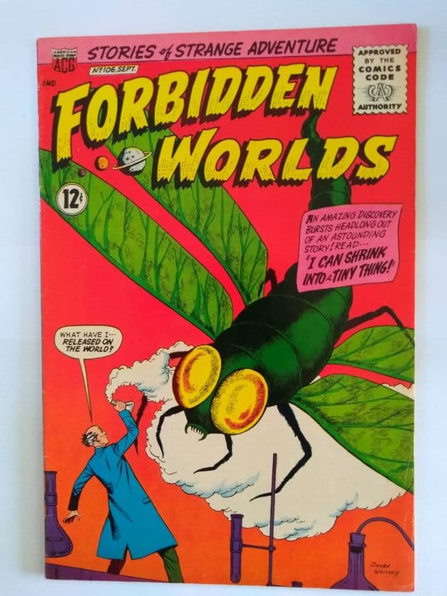 FORBIDDEN Worlds No 106 September 1962