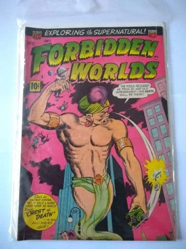 FORBIDDEN WORLDS NO: 12 December 1952