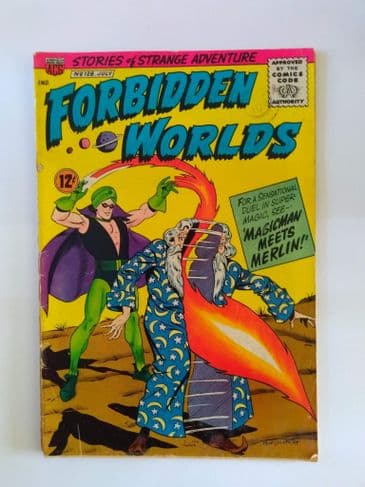 FORBIDDEN Worlds No 128 July 1965