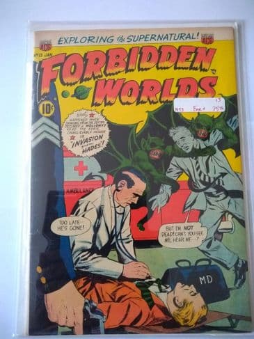 FORBIDDEN WORLDS NO: 13 January 1953