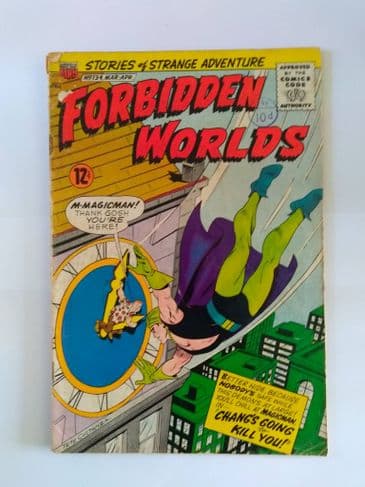 FORBIDDEN Worlds No 134 March/April 1966