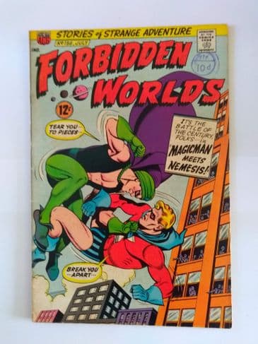 FORBIDDEN Worlds No 136 July 1966