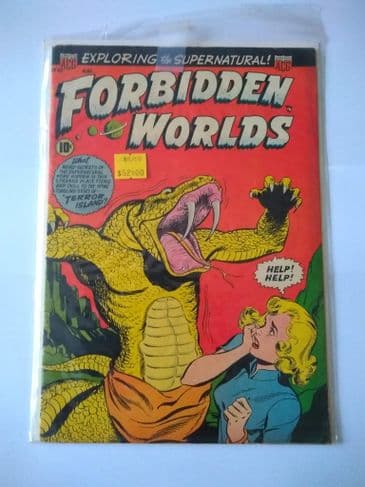 FORBIDDEN WORLDS NO: 20 August 1953