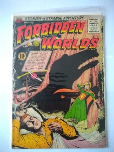 FORBIDDEN WORLDS NO: 36 September 1955