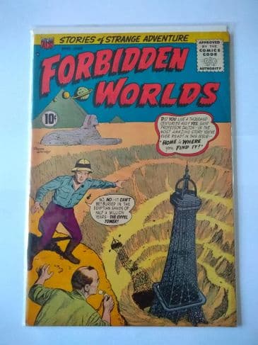 FORBIDDEN WORLDS NO: 43 June 1956
