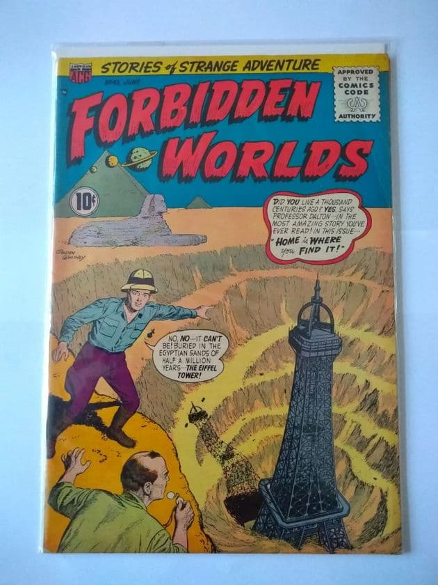 FORBIDDEN WORLDS NO: 43 June 1956
