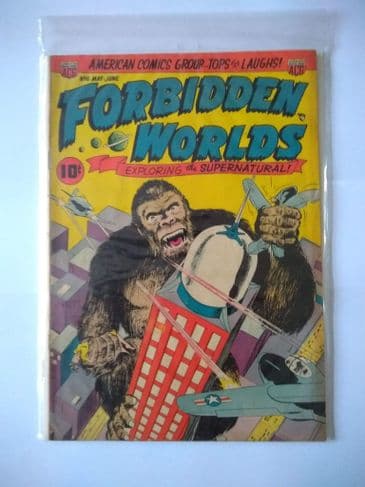 FORBIDDEN WORLDS NO 6 May 1952