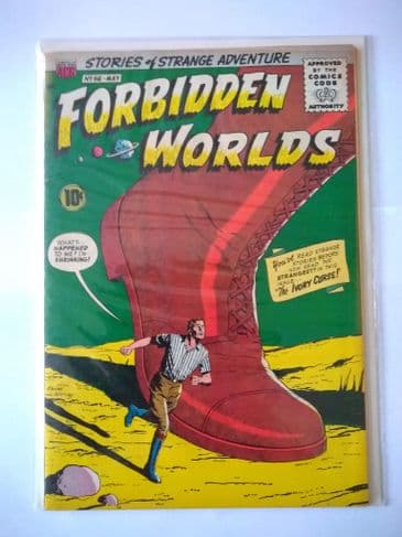 FORBIDDEN WORLDS NO: 66 May 1958