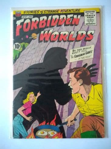 FORBIDDEN WORLDS NO: 67 June 1958