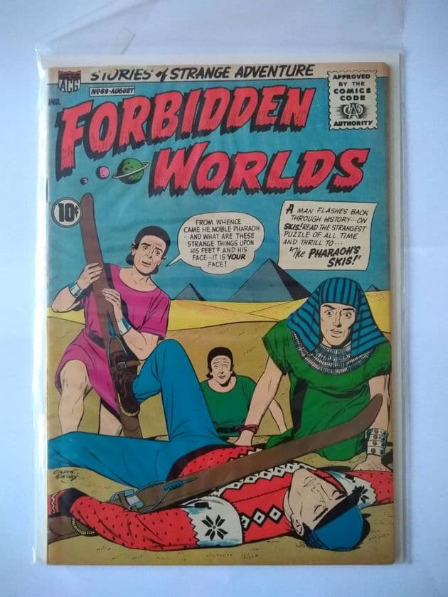 FORBIDDEN WORLDS NO: 69 August 1958