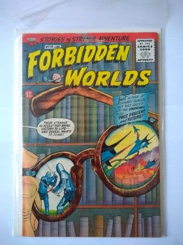FORBIDDEN WORLDS NO: 74 January 1959