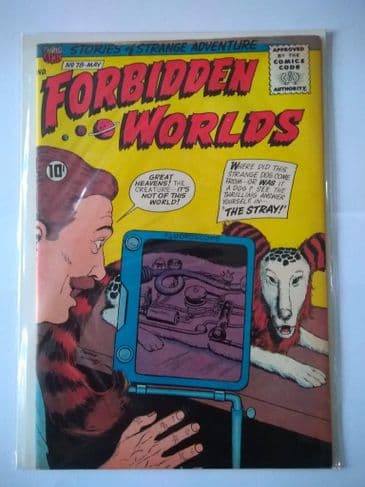 FORBIDDEN WORLDS NO: 78 May 1959