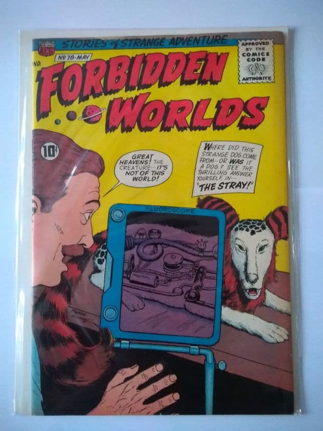 FORBIDDEN WORLDS NO: 78 May 1959