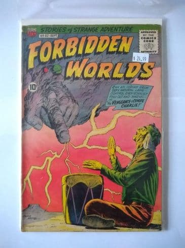 FORBIDDEN WORLDS NO: 82 September 1959
