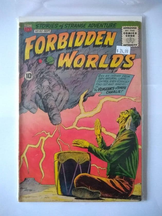 FORBIDDEN WORLDS NO: 82 September 1959