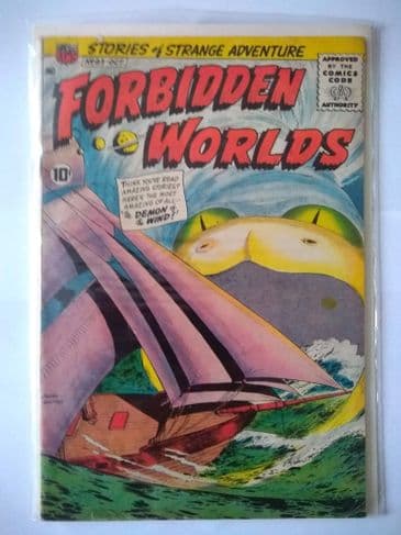 FORBIDDEN WORLDS NO: 83 October 1959