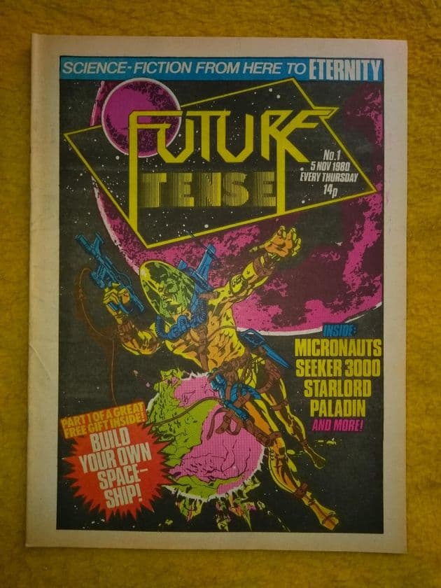 FUTURE TENSE NO 1   5TH  NOV 1980 (No.FREE GIFT)