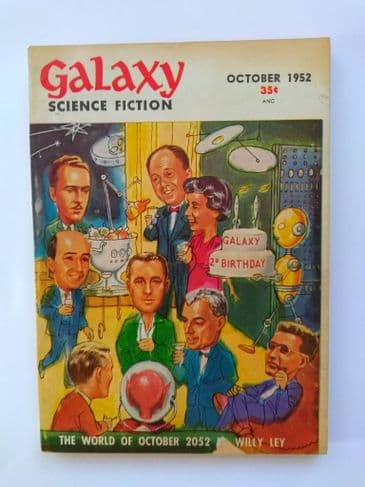 GALAXY SF MAGAZINE VOL 15 NO 1 October 1952 (Paperback)