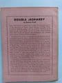 GALAXY SF NOVEL DOUBLE JEOPARDY by Fletcher Pratt (No.30) (Paperback)