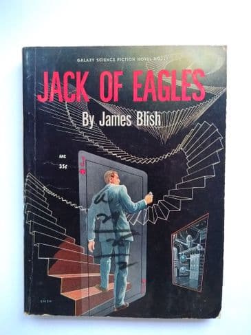 GALAXY SF NOVEL Jack OF EAGLES by James BLISH (No.19)(Paperback)